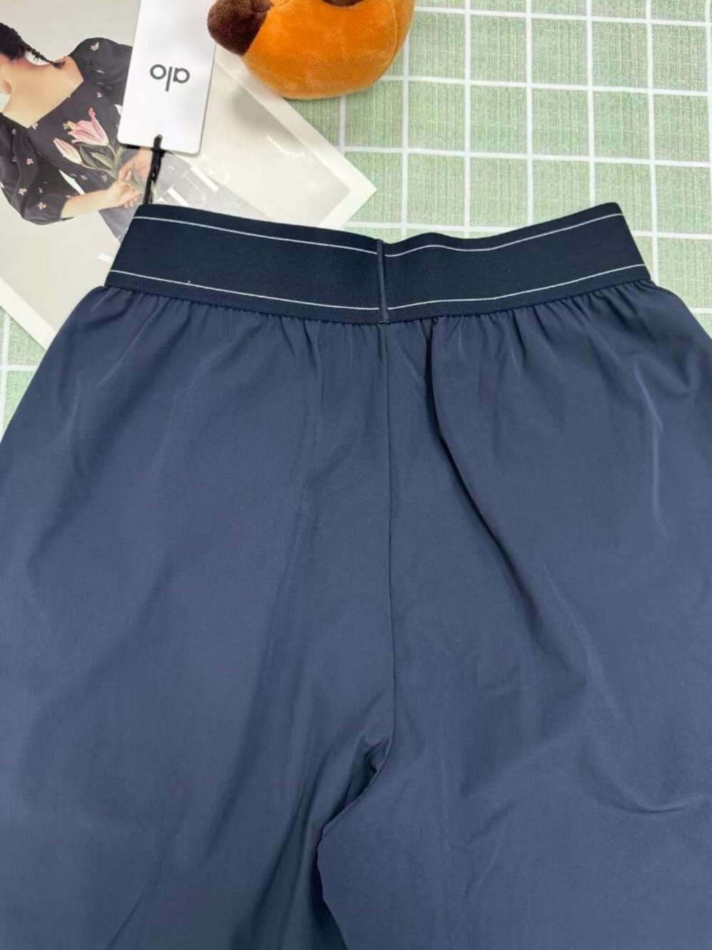 Navy Blue ALO Yoga Relaxed Wide Leg Lounge Pants NWT β¨ Length:30" Inseam - Picture 3 of 8